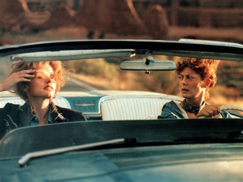 thelma and louise going over the cliff|Thelma & Louise: Thelma (Geena Davis)’s Timeline